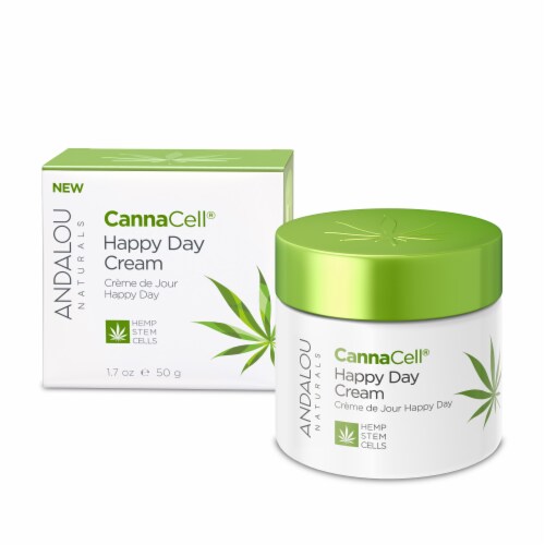 Andalou Naturals CannaCell Happy Day Cream Perspective: front