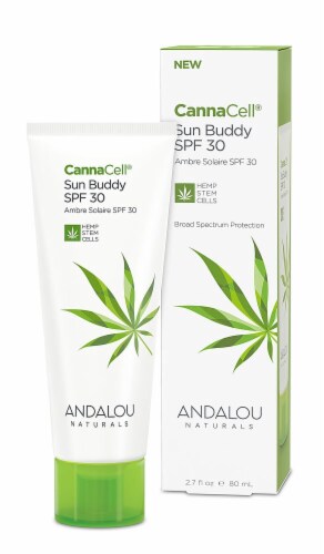 Andalou Naturals CannaCell Sun Buddy SPF 30 Perspective: front