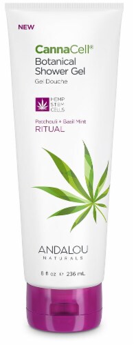 Andalou Naturals Ritual CannaCell Botanical Shower Gel Perspective: front