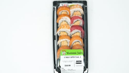 Yummi Sushi Chef Special 1 Perspective: front