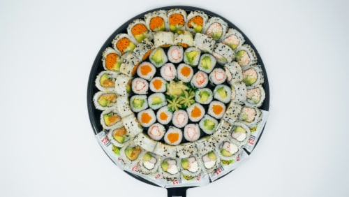 Yummi Sushi Fuji Platter Perspective: front