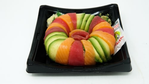 Yummi Sushi Rainbow Donut Perspective: front