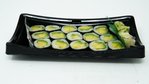 Yummi Sushi Avocado Hoso Maki Perspective: front