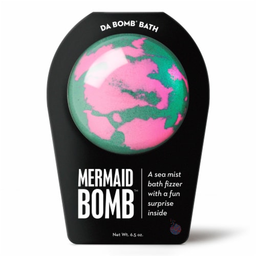 Da Bomb® Mermaid Bomb Bath Bomb Perspective: front