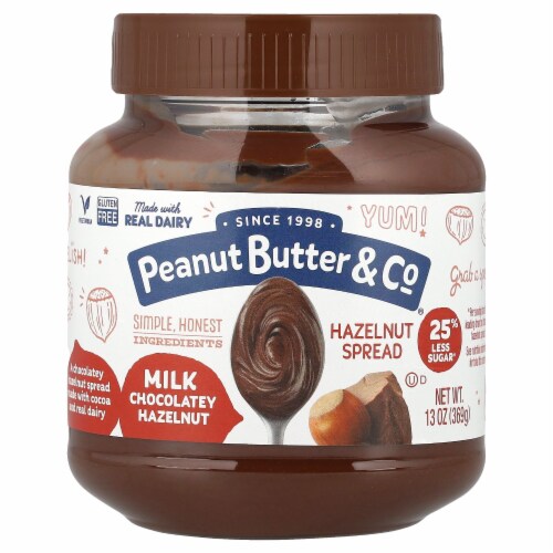 Peanut Butter & Co. Hazelnut Spread Milk Chocolatey Hazelnut - 13 oz (369 g) Perspective: front