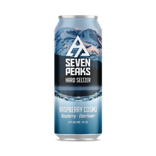 Seven Peaks Seltzer Hard Seltzer Single Can Perspective: front