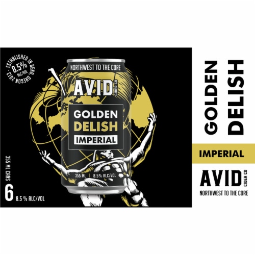 Avid Cider Co Golden Imperial Perspective: front