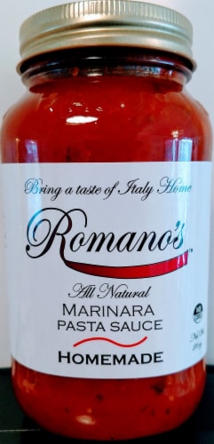 Romano's Marinara Pasta Sauce Perspective: front