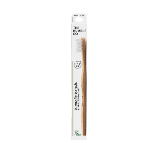 Humble Co Adult Soft Bamboo Toothbrush Perspective: front
