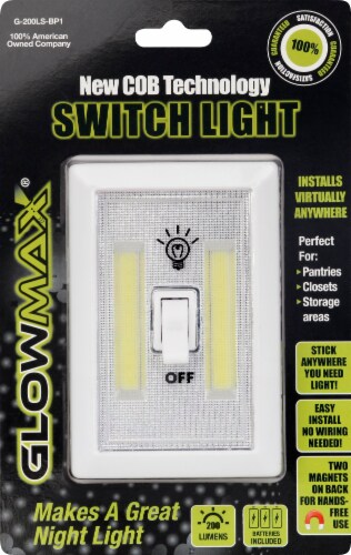 Glowmax Switch Light - White Perspective: front