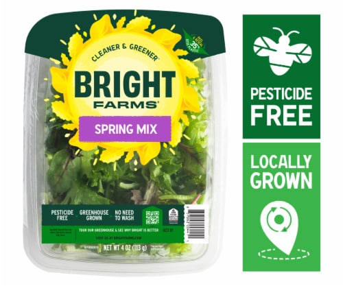 BrightFarms® Spring Mix Lettuce Perspective: front