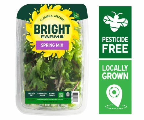 BrightFarms® Spring Mix Lettuce Family Pack Perspective: front