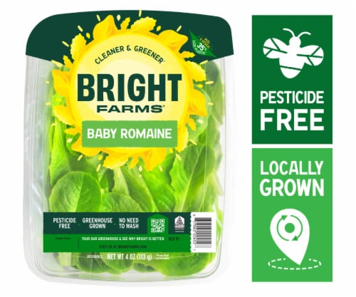 BrightFarms® Baby Romaine Lettuce Perspective: front