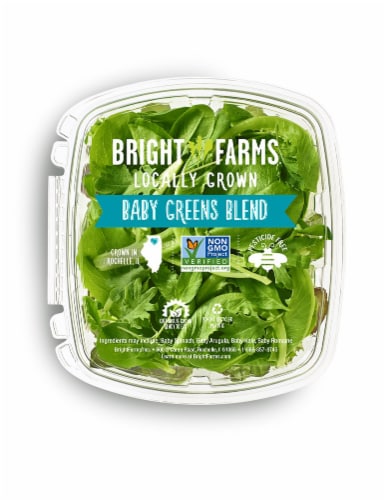 Bright Farms Baby Greens Blend Salad Perspective: front