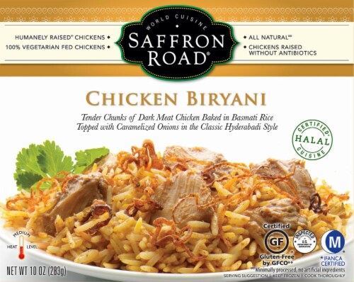 Saffron Road Chicken Biryani Perspective: front