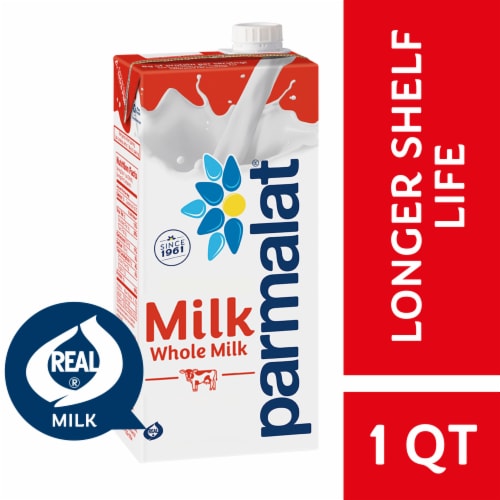 Parmalat Milk, Whole Milk Shelf Stable Perspective: front