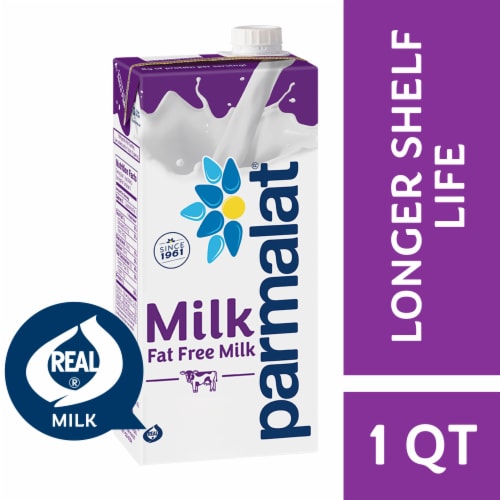 Parmalat Milk, Fat Free Shelf Stable Perspective: front