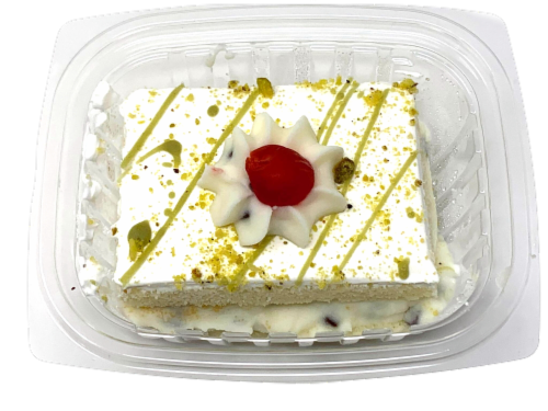 Palermo Bakery Cannoli Cake Slice Perspective: front