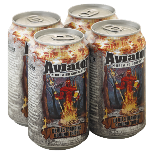 Aviator Brewing Company Devils Tramping Ground Tripel Perspective: front