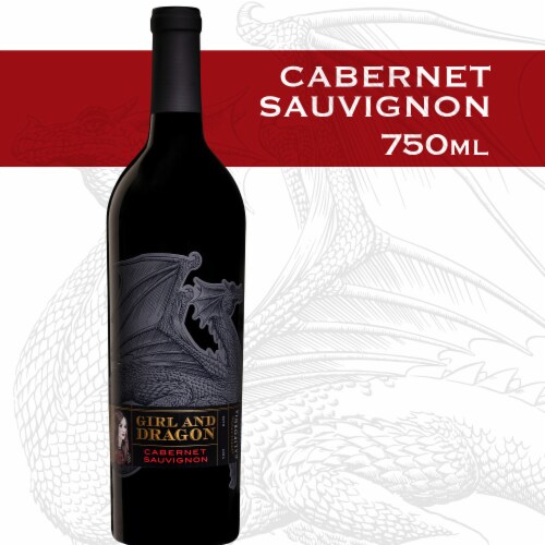 Girl & Dragon Cabernet Sauvignon California Red Wine Perspective: front