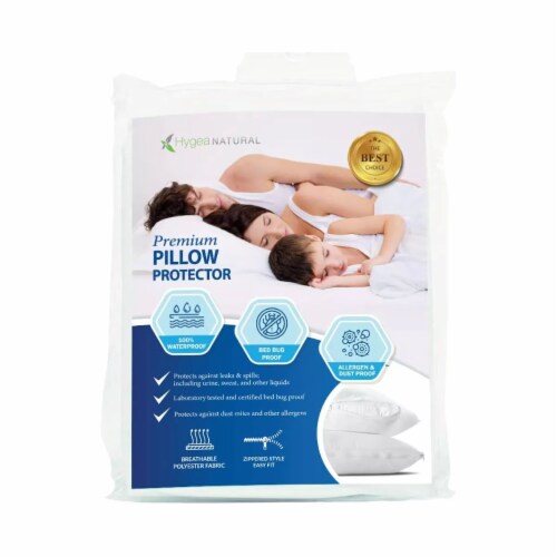 Premium Standard Size Bed Bug Pillow Cover 2Pk 21 X27, 1 King Soopers