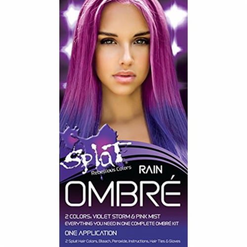 Splat® Ombre Rain Hair Color Kit Perspective: front