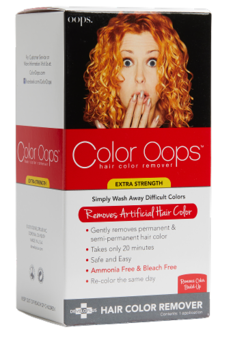 Color Oops™ Extra Strength Hair Color Remover Perspective: front