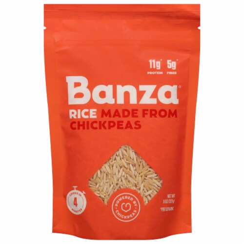 Banza® Chickpea Rice Perspective: front