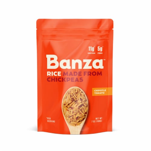 Banza™ Chipotle Tomato Chickpea Rice Perspective: front