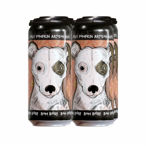 Jolly Pumpking Bam Biere Farmhouse Ale Perspective: front