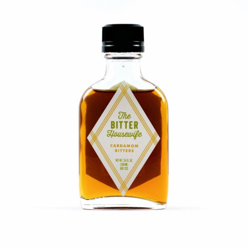 The Bitter Housewife Cardamom Bitters Perspective: front
