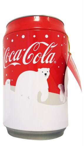 Coca-Cola Can Shaped Popcorn Tin Perspective: front