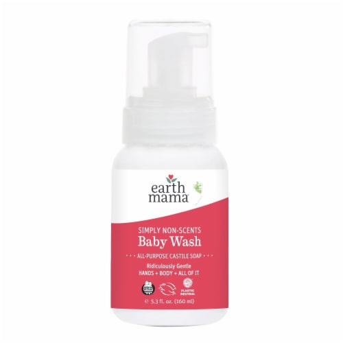 Earth Mama® Simply Non-Scents Baby Wash Perspective: front