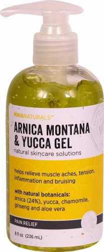 Mikanaturals  Pain Relief Arnica Montana & Yucca Gel Perspective: front