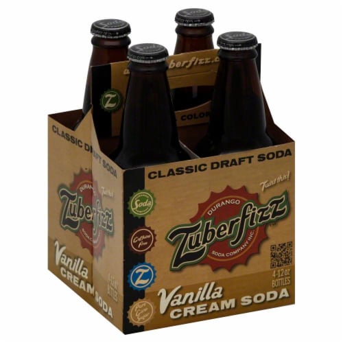 Zuberfizz Vanilla Cream Soda Perspective: front