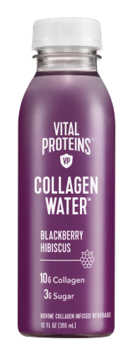 Vital Proteins Blackberry Hibiscus Collagen Water Perspective: front