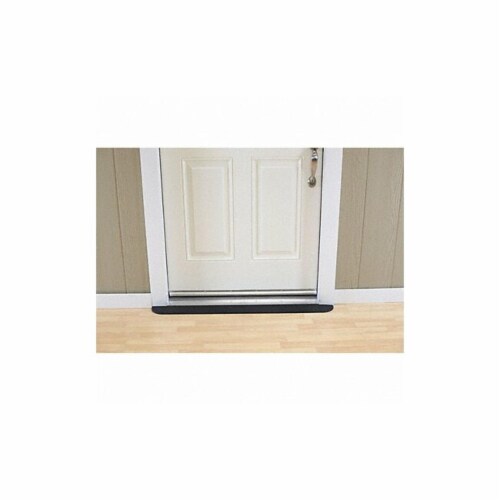 Ez Edge ADA Compliant Ramp,Matte,Black,1/2 H MRAEZ0010 Perspective: front