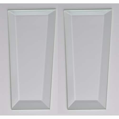 American Mantle FBG900 Tempered Bevelled Glass Panes for Outdoor Gaslights FBG900 Perspective: front