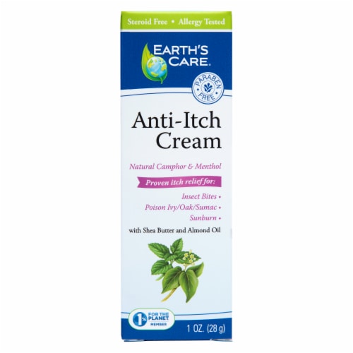 Earth's Care - Anit-itch Cream - 1 Each - 1 OZ - Pack of 3 Perspective: front