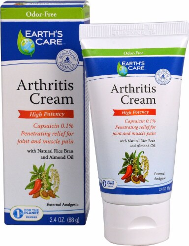 Earth's Care Arthritis Cream Perspective: front