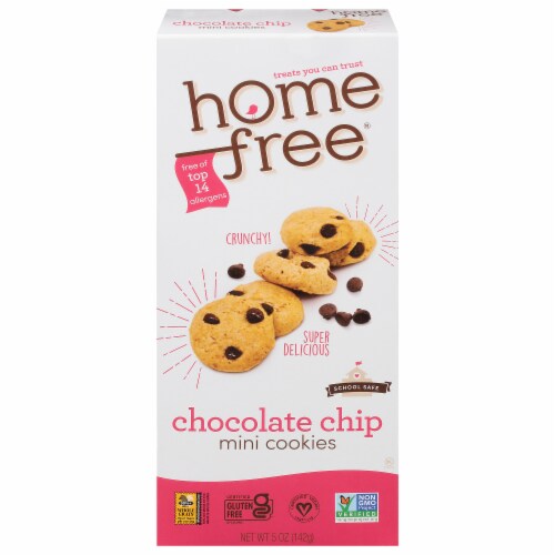 Home Free® Mini Chocolate Chip Cookies Perspective: front