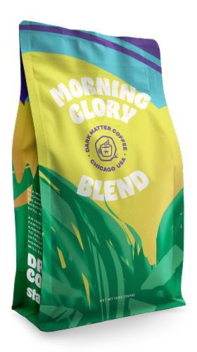 Dark Matter Mariano's Blend Whole Bean Coffee Perspective: front