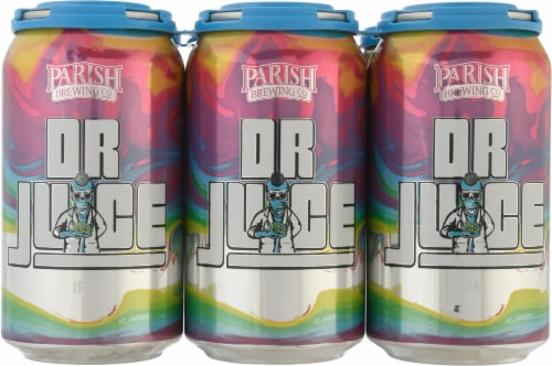 Parish Brewing Co. Dr. Juice IPA Perspective: front