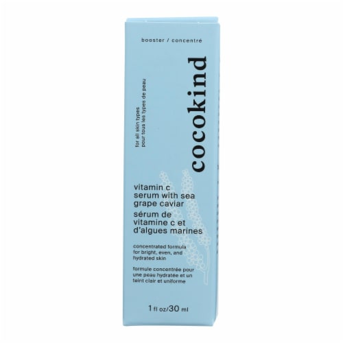 Cocokind Vitamin C Serum with Sea Grape Caviar Perspective: front