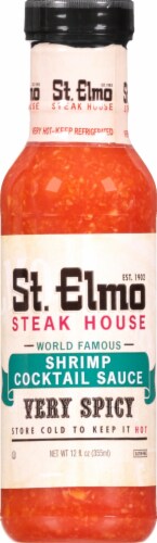 St. Elmo Steak House Very Spicy Shrimp Cocktail Sauce Perspective: front
