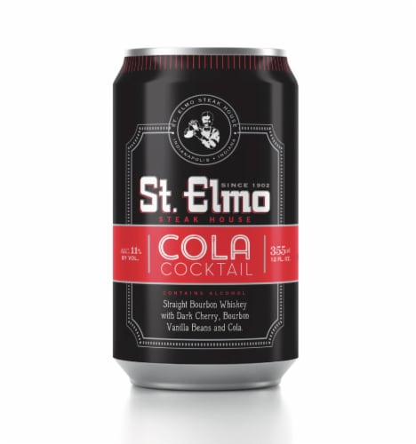 St. Elmo Steak House Cola Cocktail Perspective: front