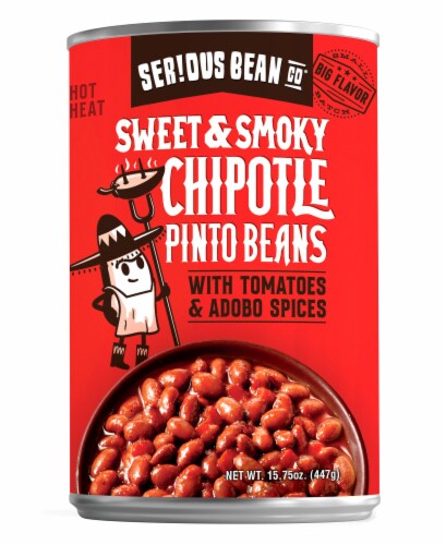Serious Bean Co.® Chipotle Pinto Beans Perspective: front