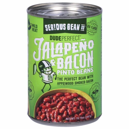 Serious Bean Co.® Jalapeno and Bacon Baked Beans Perspective: front