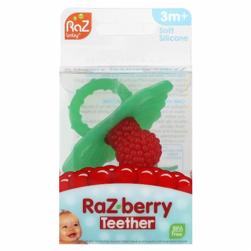 RAZBaby  Raz•Berry Teether 3m+ Perspective: front