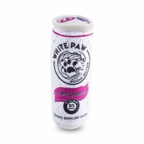 Haute Diggity Dog White Paw - Bark Cherry Perspective: front